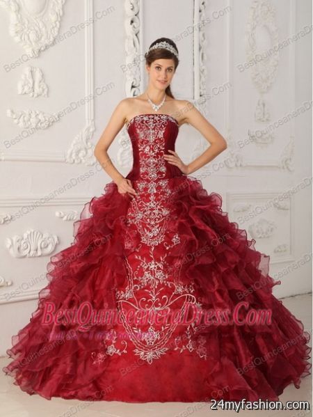 Quinceanera ball gowns 2018-2019