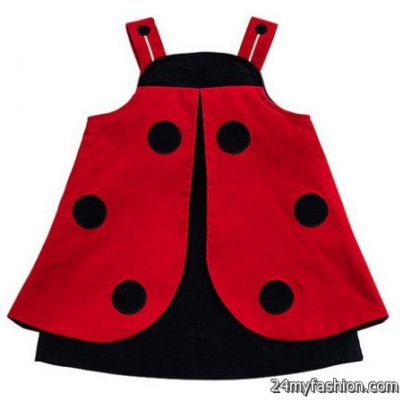 Red baby dress 2018-2019