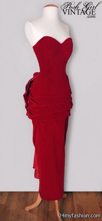 Red wiggle dress 2018-2019