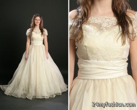 Retro vintage wedding dresses 2018-2019