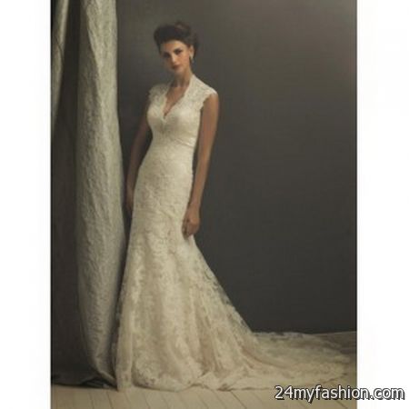 Romantic lace wedding dresses 2018-2019