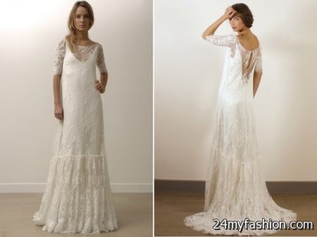 Romantic vintage wedding dresses 2018-2019