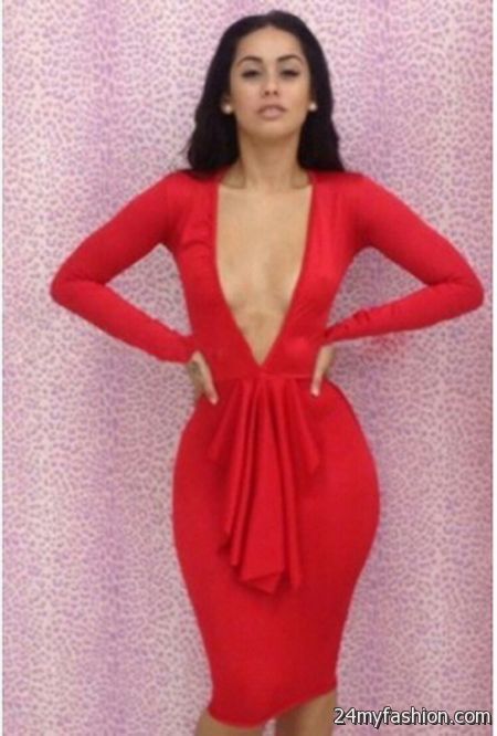 Sexy little red dress 2018-2019