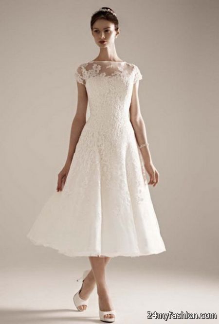 Short bridal dress 2018-2019