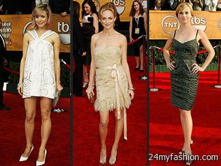 Short red carpet dresses 2018-2019
