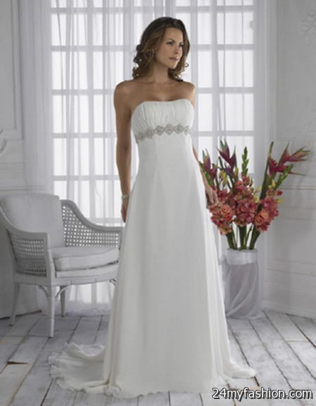 Simple bridal dresses 2018-2019