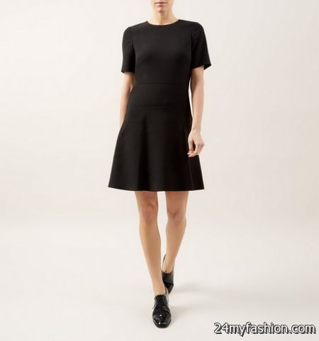 Smart black dresses 2018-2019