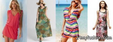 Summer beach dress 2018-2019