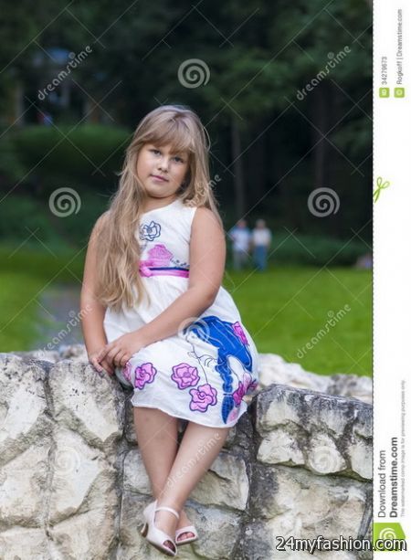 Summer dresses for little girls 2018-2019