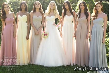 Summer wedding bridesmaid dresses 2018-2019