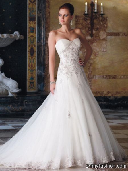 Sweetheart bridal gowns 2018-2019