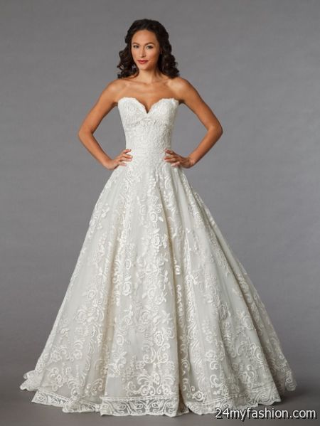 Sweetheart bridal gowns 2018-2019