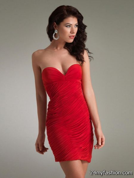 Sweetheart cocktail dress 2018-2019