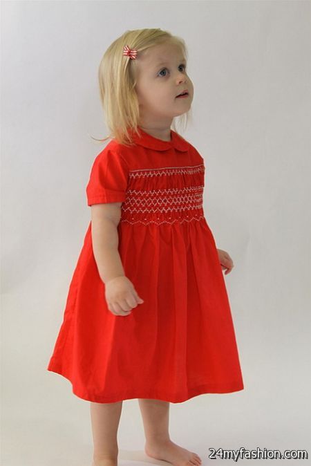 Toddler red dress 2018-2019