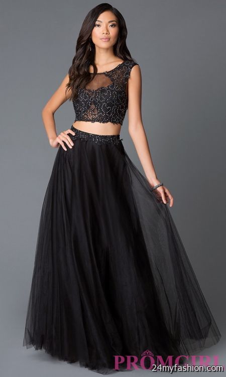 Two piece formal dresses 2018-2019