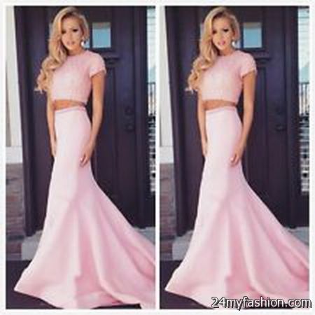 Two piece formal dresses 2018-2019