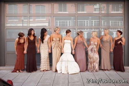 Unusual bridesmaid dresses 2018-2019