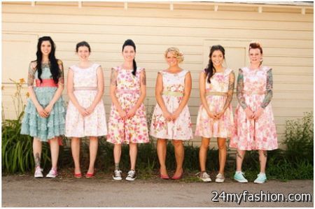 Unusual bridesmaid dresses 2018-2019