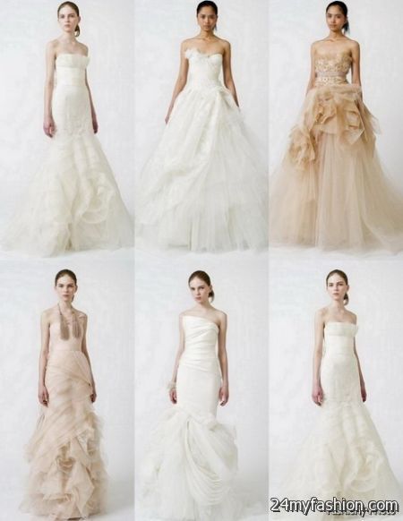 Vera wang wedding dresses 2018-2019