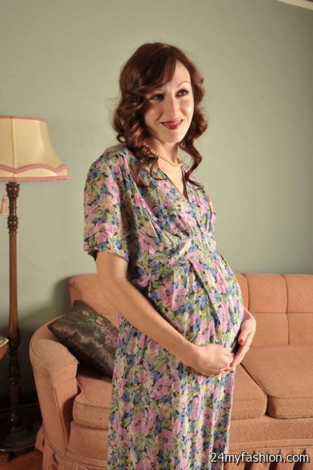 Vintage maternity dress 2018-2019