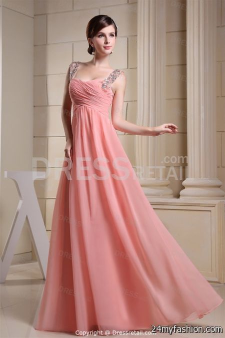 Watermelon bridesmaid dresses 2018-2019