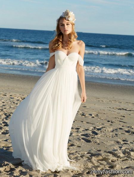 Wedding dress beach wedding 2018-2019