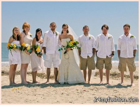 Wedding dresses for beach ceremony 2018-2019