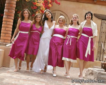 Wedding dresses for bridesmaid 2018-2019