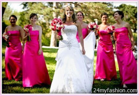 Wedding dresses for bridesmaid 2018-2019