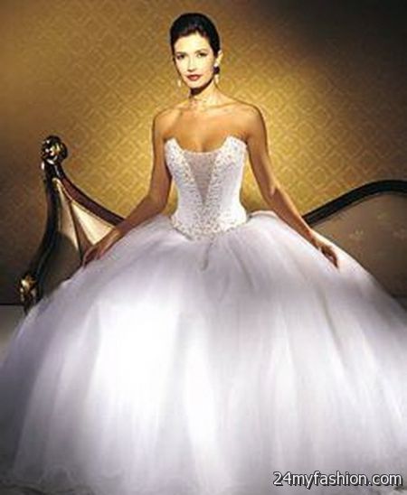 Wedding dresses princess 2018-2019