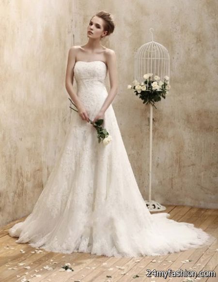 Wedding dresses vintage style 2018-2019