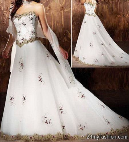 Wedding gown designs 2018-2019