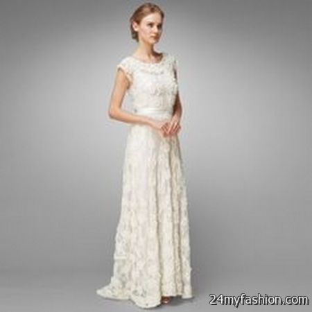 Wedding gowns for older brides 2018-2019