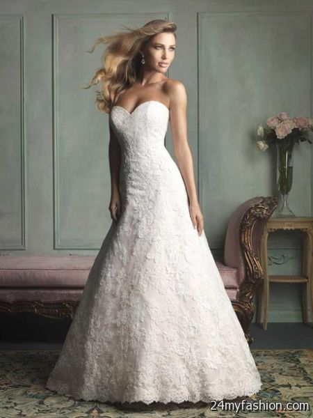 Wedding gowns lace 2018-2019