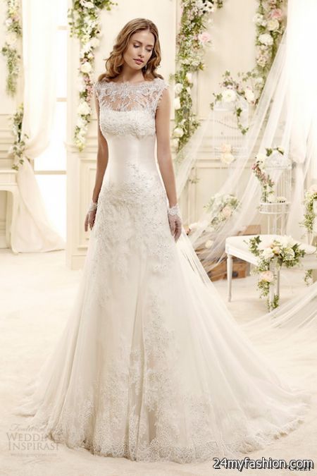 Wedding gowns with sleeves 2018-2019