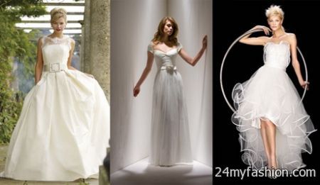 Wedding style dresses 2018-2019
