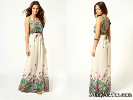 What is a maxi dresses 2018-2019