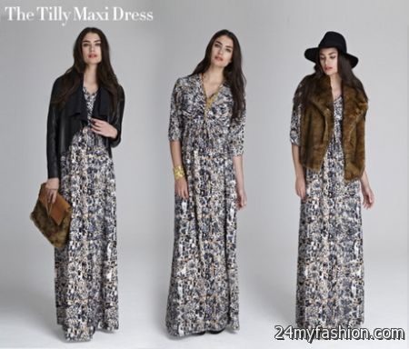 What to wear with maxi dress 2018-2019