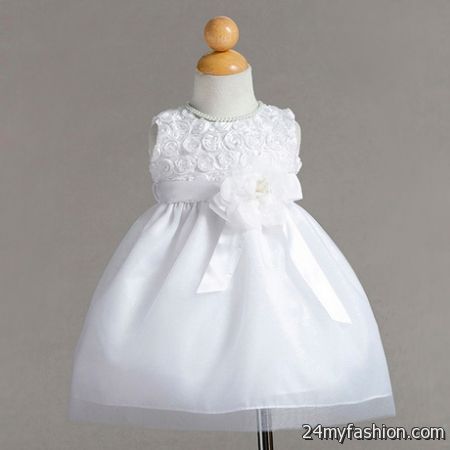 White christening dress 2018-2019