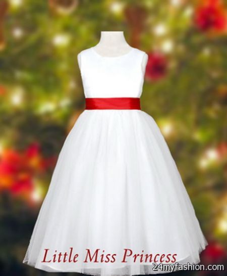 White christmas dress 2018-2019