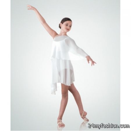 White dance dress 2018-2019