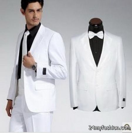 White dress suit 2018-2019