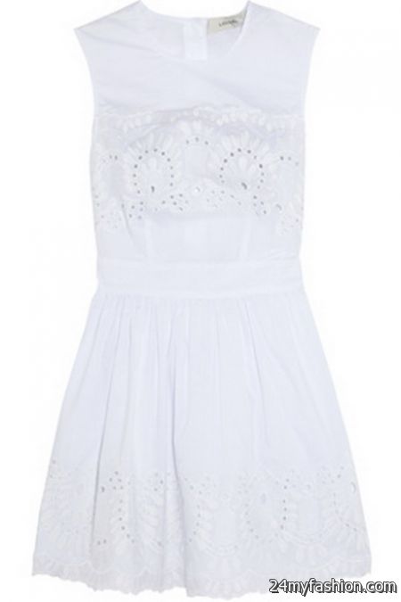 White dresses for teens 2018-2019