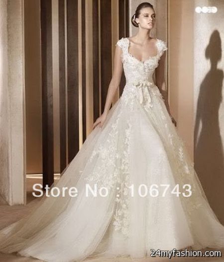 White maxi dresses for weddings 2018-2019