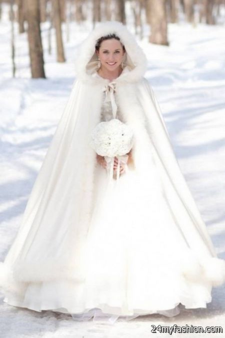 Winter wedding gowns 2018-2019