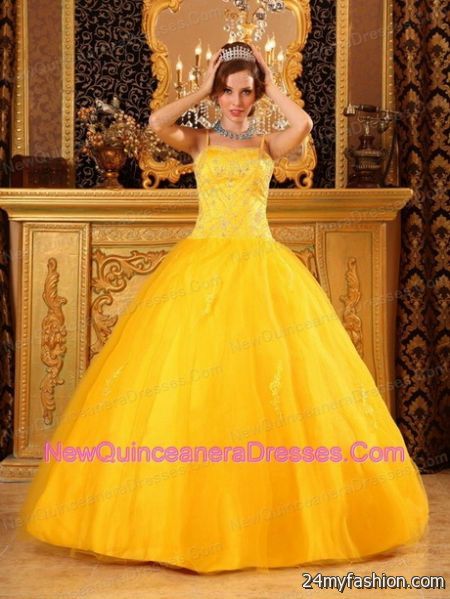 Yellow gowns 2018-2019
