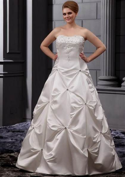 a line wedding dresses plus size 2018/2019