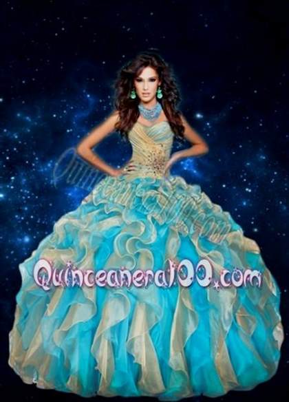 baby blue quinceanera puffy dresses 2018/2019