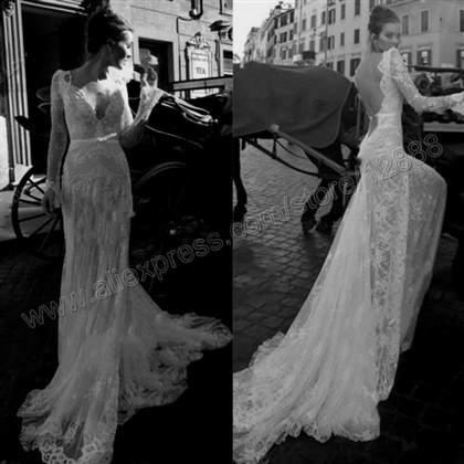 backless wedding dress pinterest 2018/2019