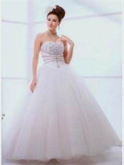 beautiful white ball gowns 2018-2019